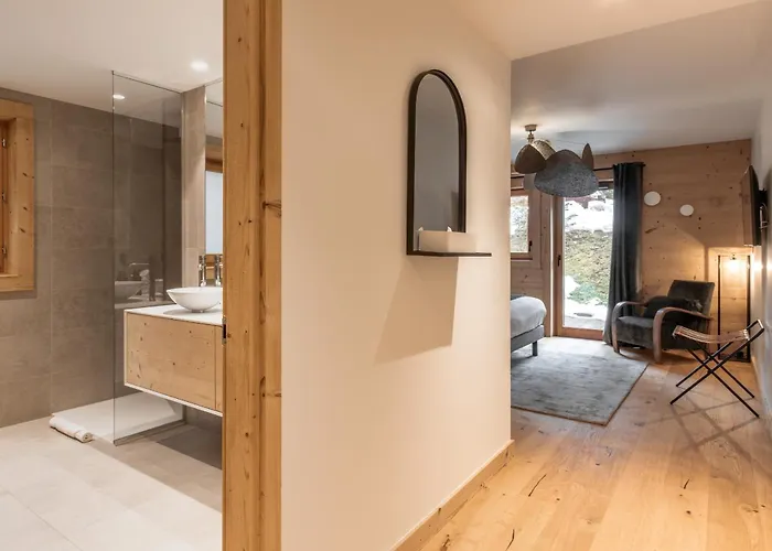 Kara Gypaete - Charme - Proche Village Appartement Megève