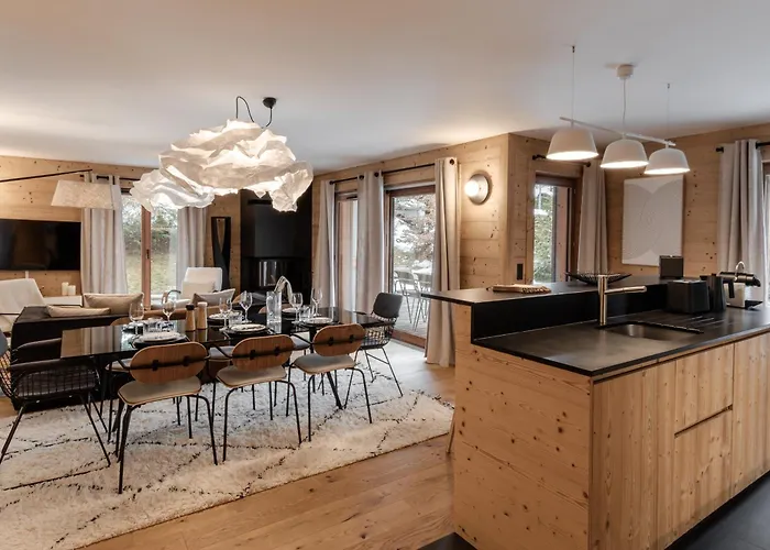 Kara Gypaete - Charme - Proche Village Apartman Megève